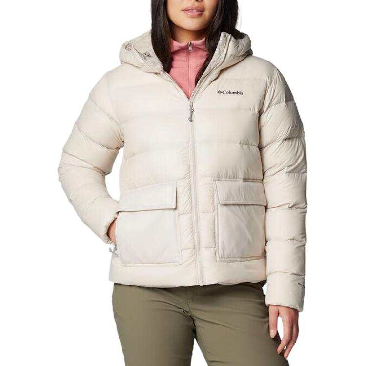 Columbia Down Jacket Women's Ecru
