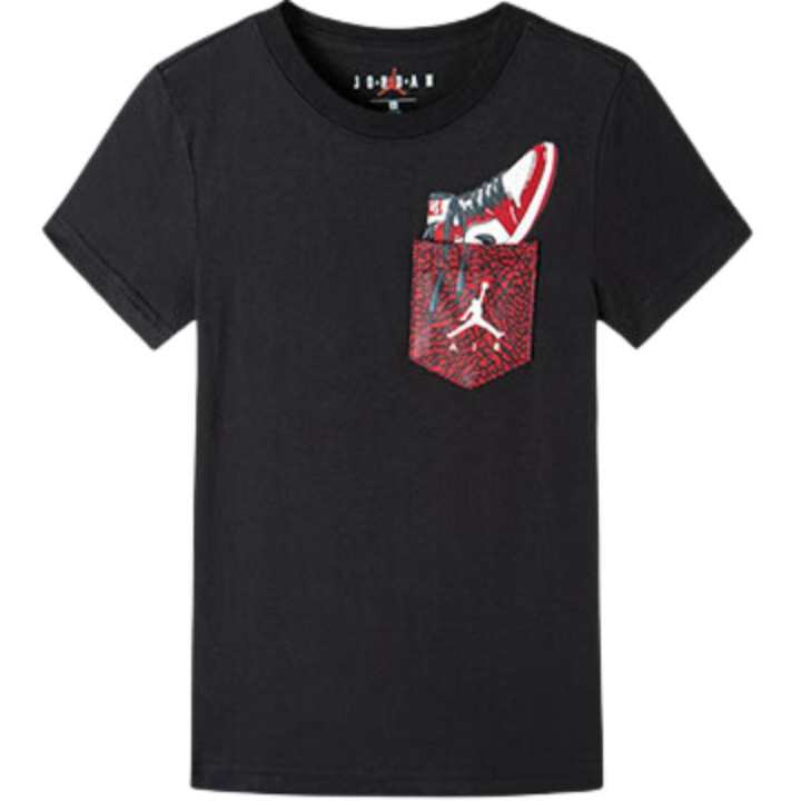 Jordan Jordan Kids T Shirts Crew Neck Moderate
