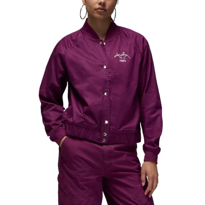 Jordan Jordan FW/AW24 Jackets & Coats Women's Bordeaux Purple White