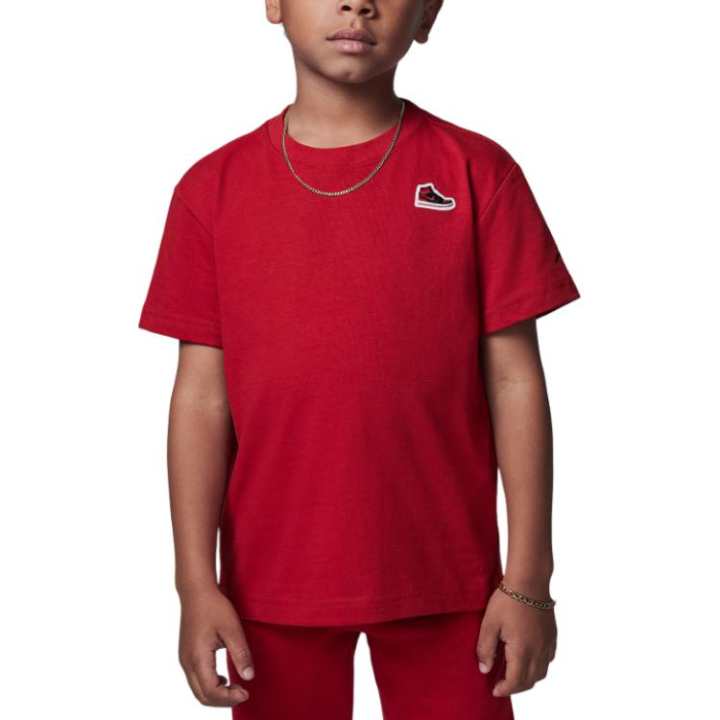 Jordan Jordan Air Jordan 1 T Shirt Patch Team Red Children Aged 3 7 Years Old