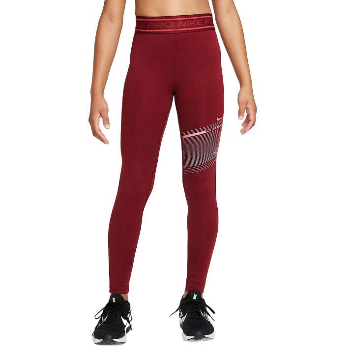 Nike Nike Moderate Full Length Pants Summer Kids' Dark Red