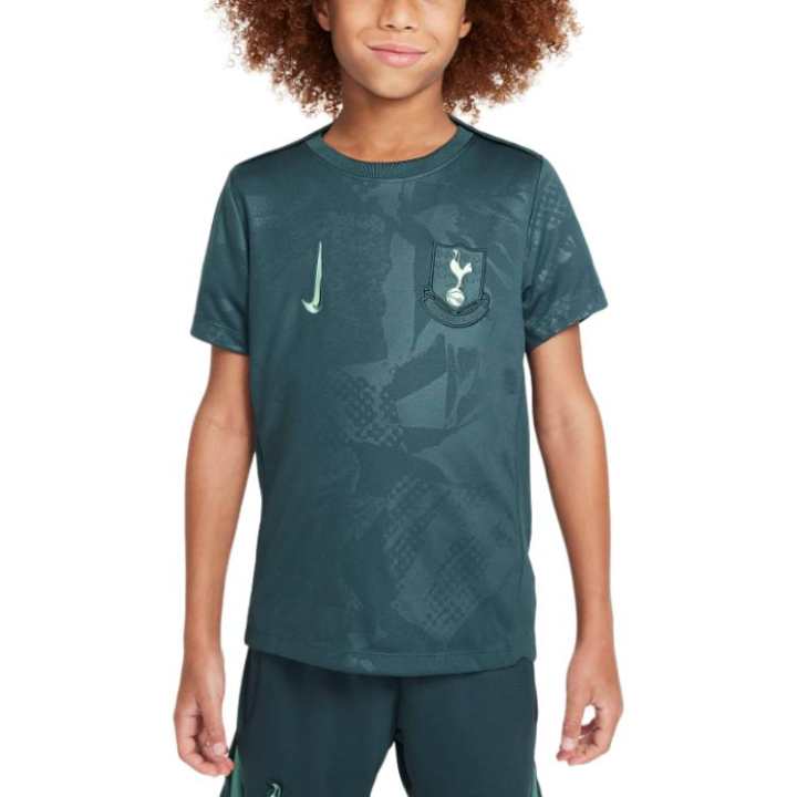 Nike Nike Dri Fit T Shirt FW24 Green Enamel Teenagers