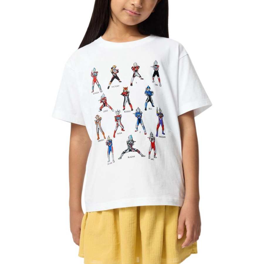 UNIQLO x ULTRAMAN T Shirt SS25 Children Aged 3 7 Years Old