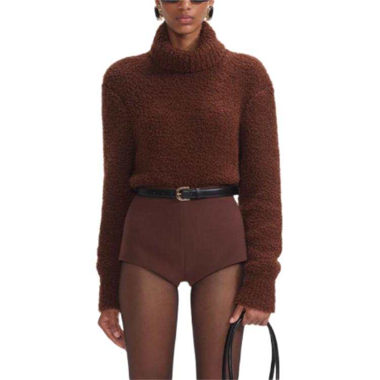 Self-portrait Self portrait Sweater Women's Dark Brown