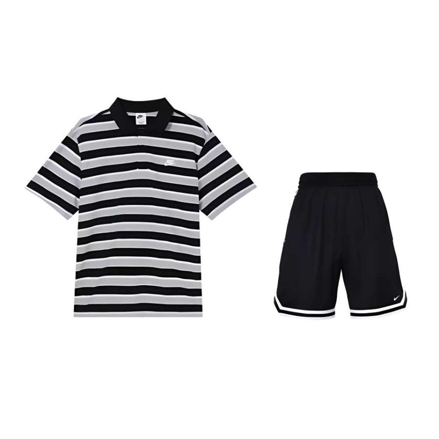 Nike Nike Casual Sportswear Unisex Polo Collar Moderate