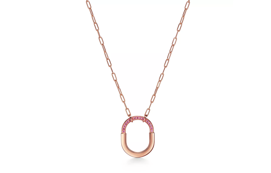 TIFFANY & CO. Lock Necklaces Women's