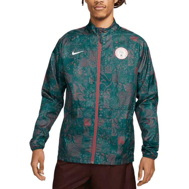 Nike Nike Dri Fit AcademySwoosh Jackets & Coats Men's Dark Turquoise/Canyon Rust/White