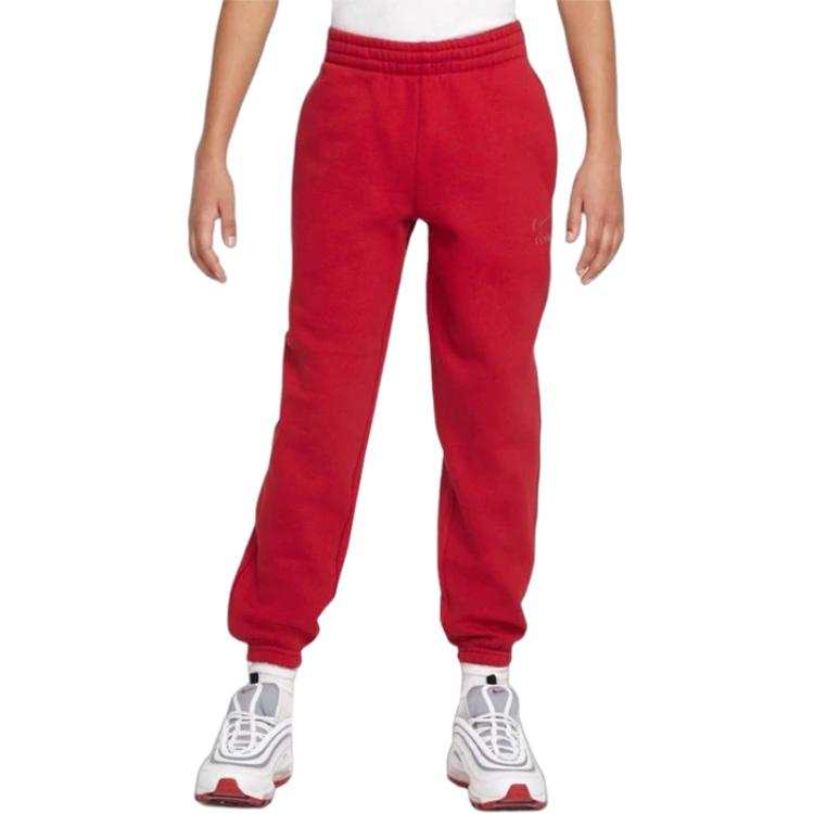 Nike Nike Knitted Sweatpants Air Red Children Aged 3 7 Years Old