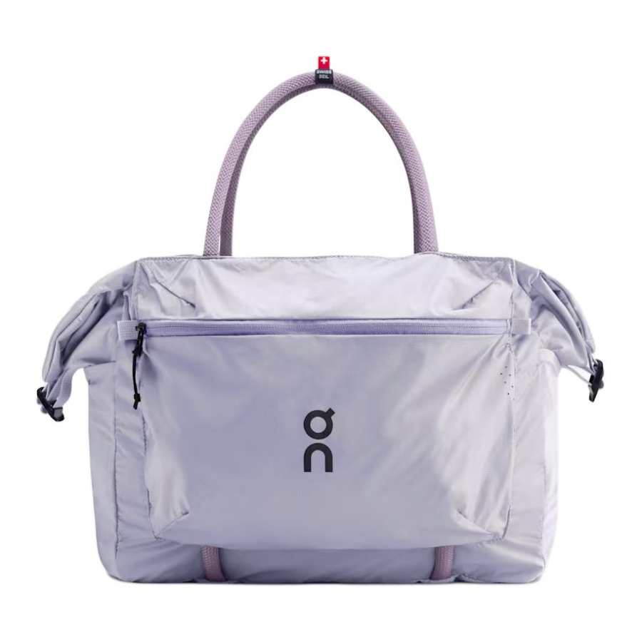 On On Nylon Handbag Unisex Light Purple