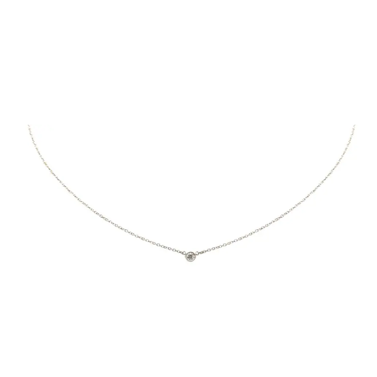 TIFFANY & CO. Pre-Owned 2000-2020 Elsa Peretti Diamonds By The Yard Pendant Necklace