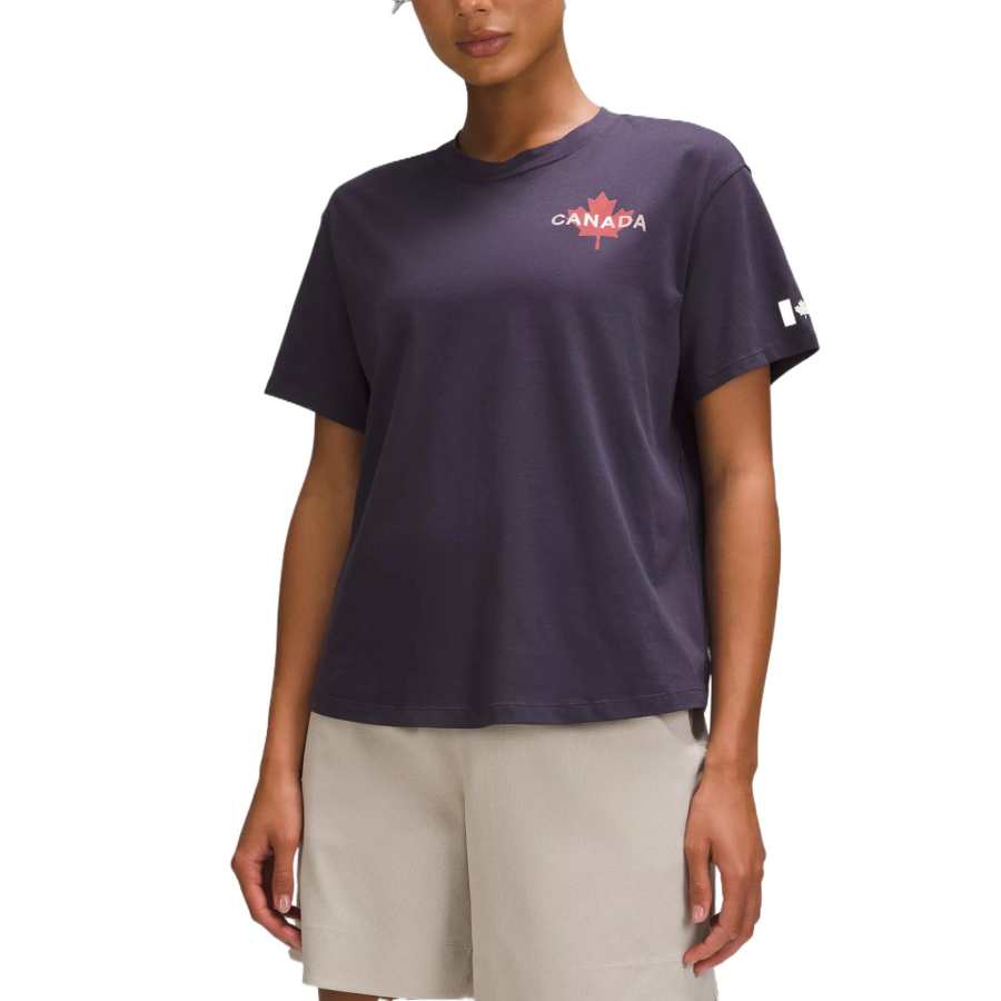 Lululemon Team Canada Regular T Shirt Women's Grand Purple