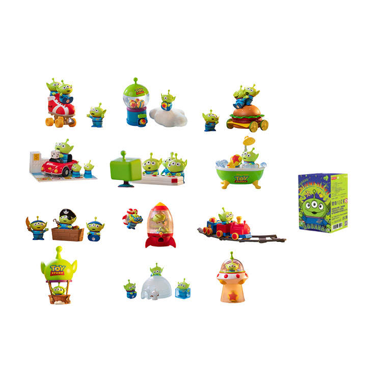 POP MART Disney/Pixar Days Disney/Pixar Figure Mystery Boxes Single Mystery Box/Whole Box 12 Pcs