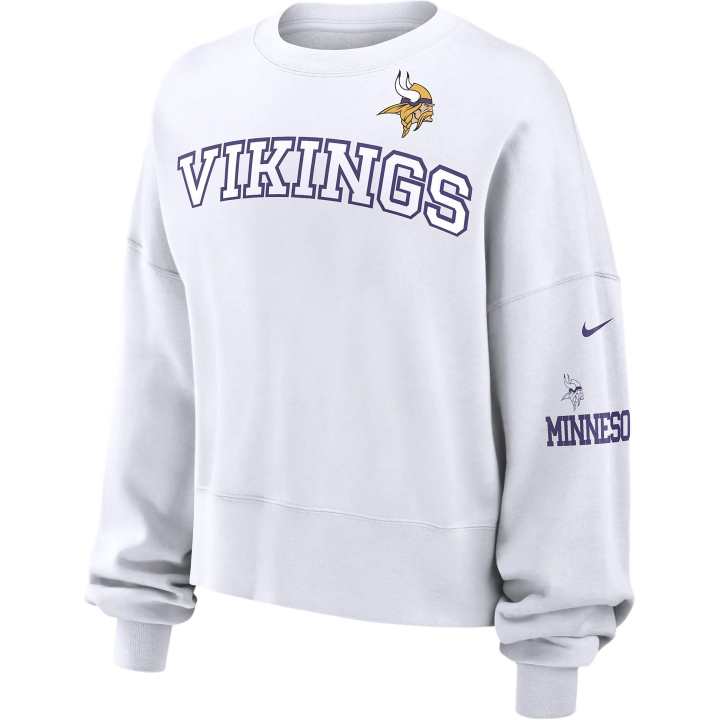 Nike Nike Minnesota Vikings Women's Nike Nfl Pullover Crew
