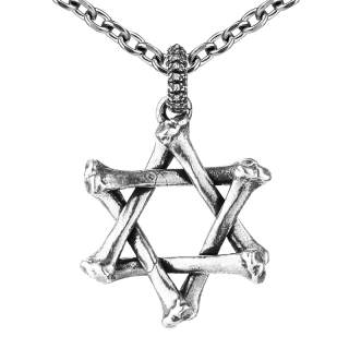 Shiraki Black Ice Silver Alloy Necklaces Men's