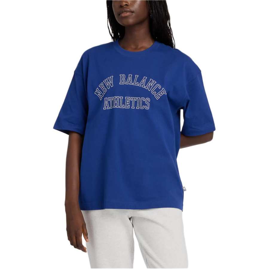 New Balance New Balance Graphic T Shirt Women's Ink Blue