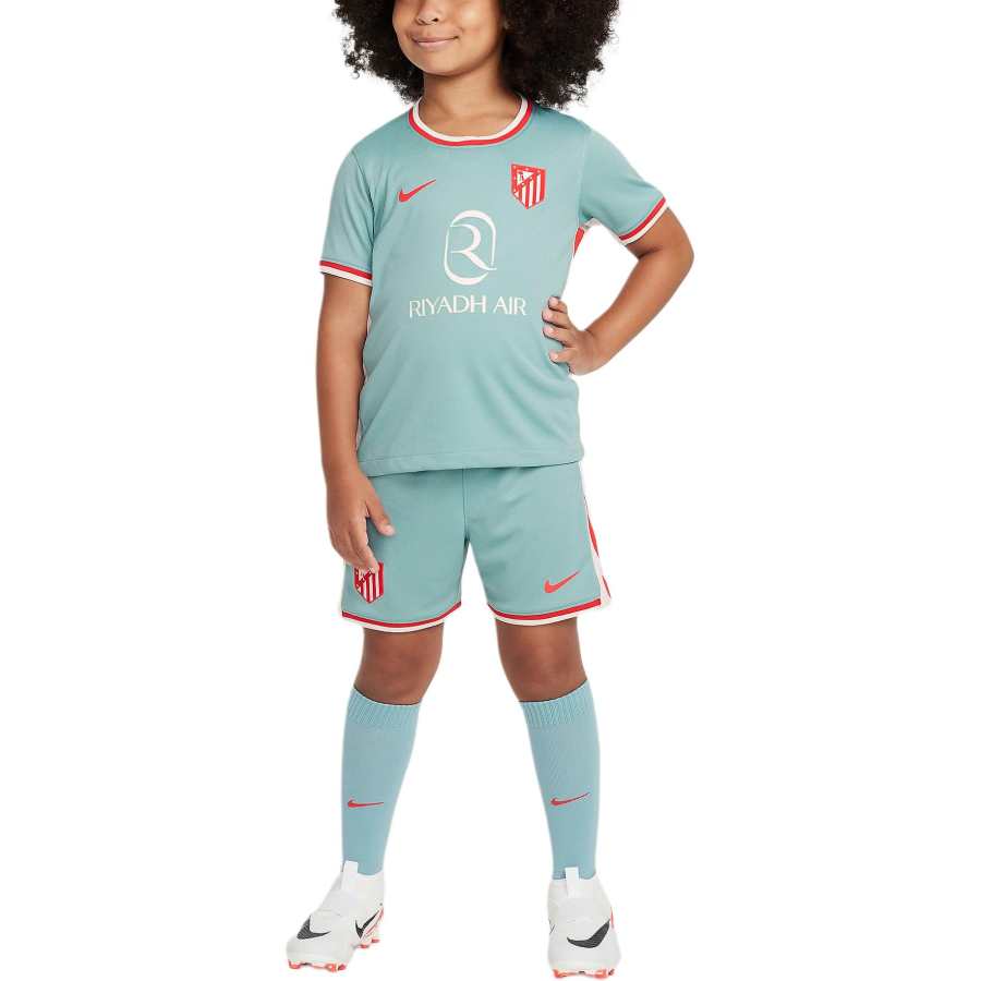 Nike Nike Casual Sportswear Atlético Madrid FW24 Light Green Children Aged 3 7 Years Old