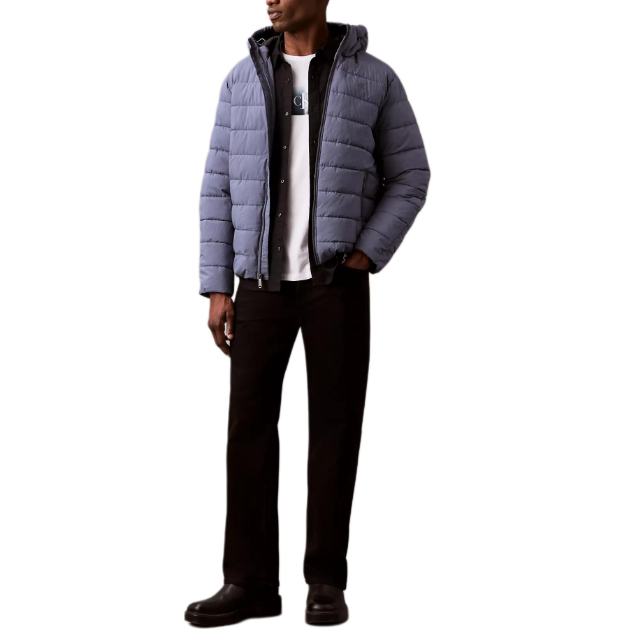 CALVIN KLEIN Puffer Jacket Men's Purple