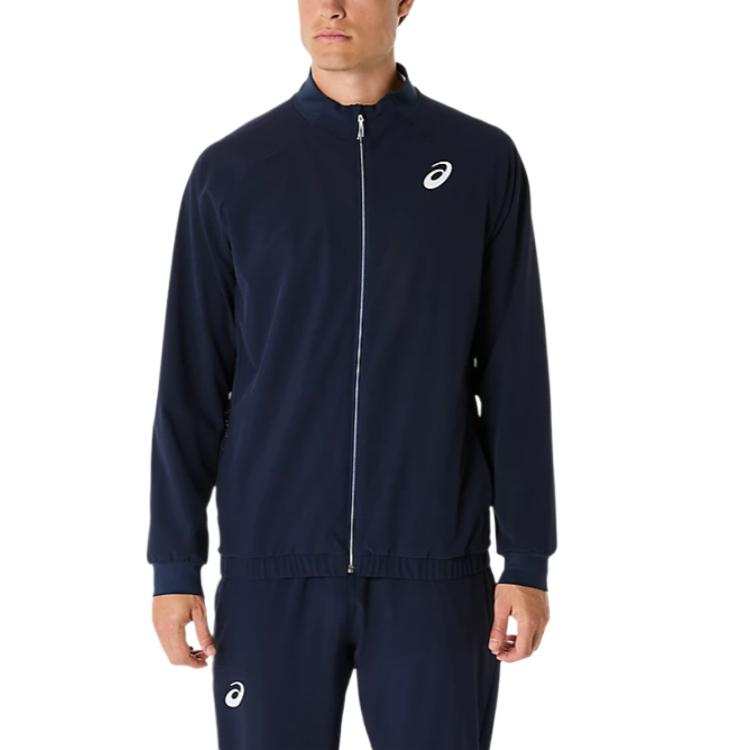 ASICS ASICS Jackets Men's Black Crew Neck Moderate Other