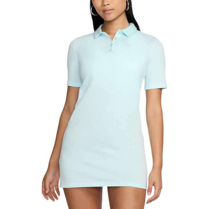 Nike Nike Sportswear Short Sleeved Dress Women's Glacier Blue/White