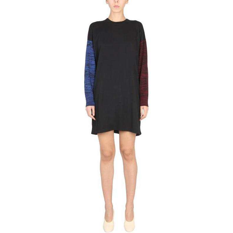 MM6 Maison Margiela Long Sleeved Dress Women's Black