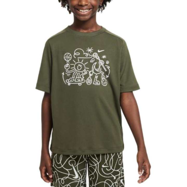 Nike Nike Kids T Shirts Crew Neck Moderate