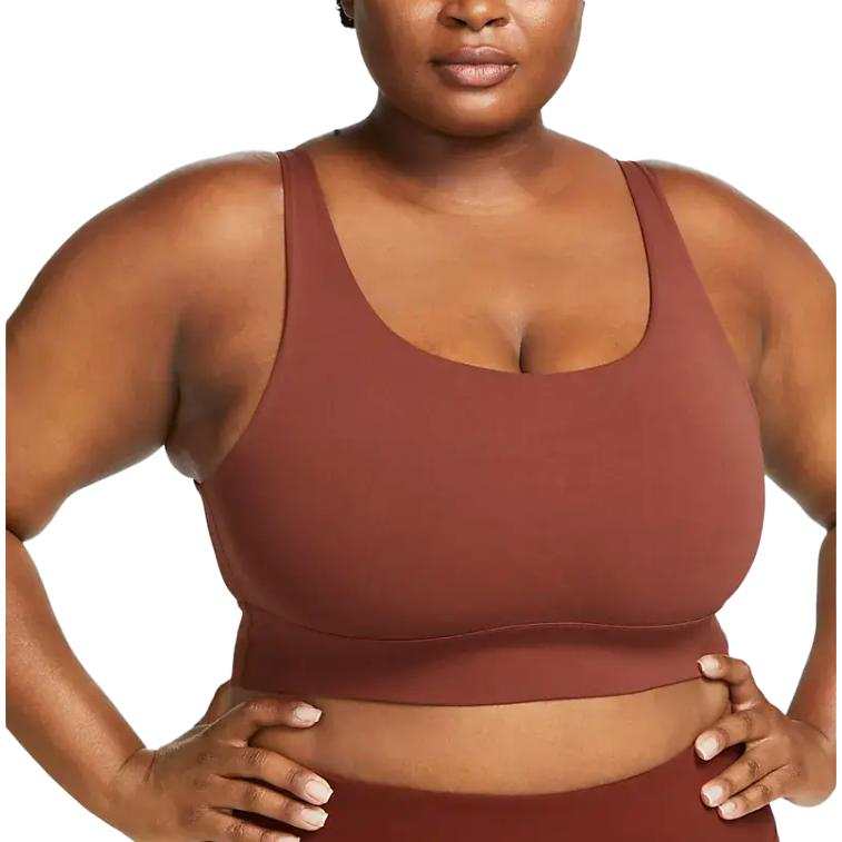 Nike Nike Sleeveless Sports Shirts Women's Brown Other
