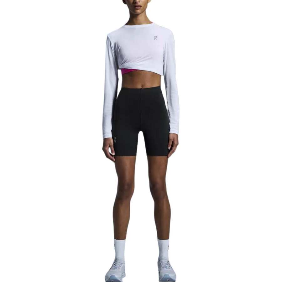 On Train Tights 1/2 Sports Shorts Women's Black