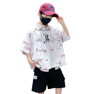 Lanza Kids Casual Shirts Lapel Moderate