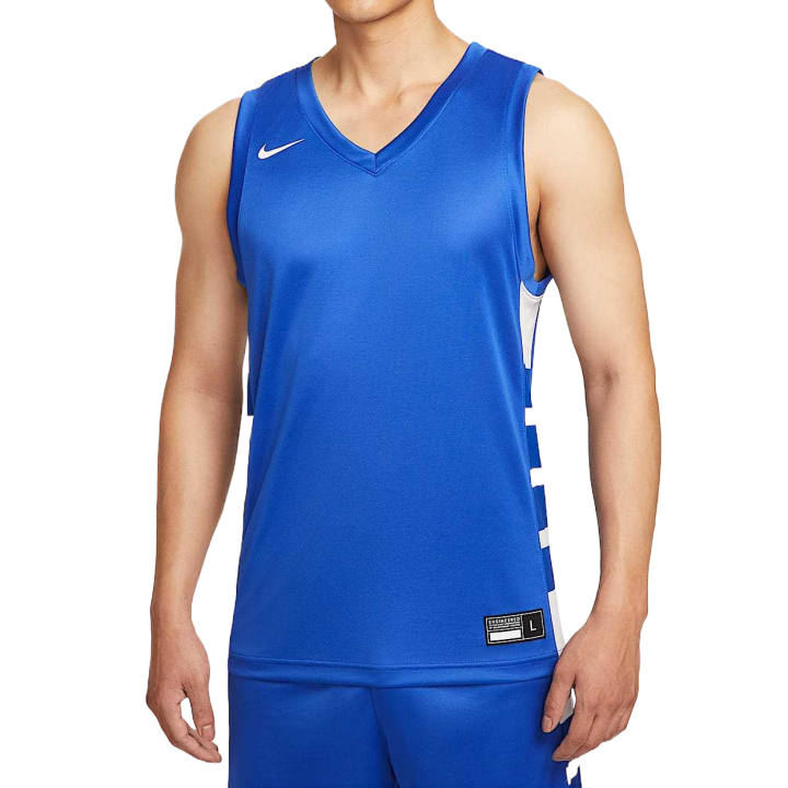 Nike Nike Dri Fit Basketball Jersey Men's Dark Team Blue
