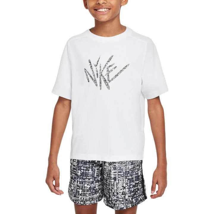 Nike Nike Dri Fit T Shirt White Teenagers