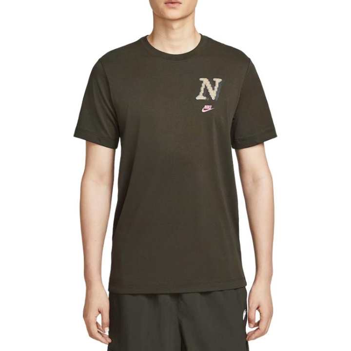 Nike Nike Clothing T Shirts Men's Sequoia Crew Neck