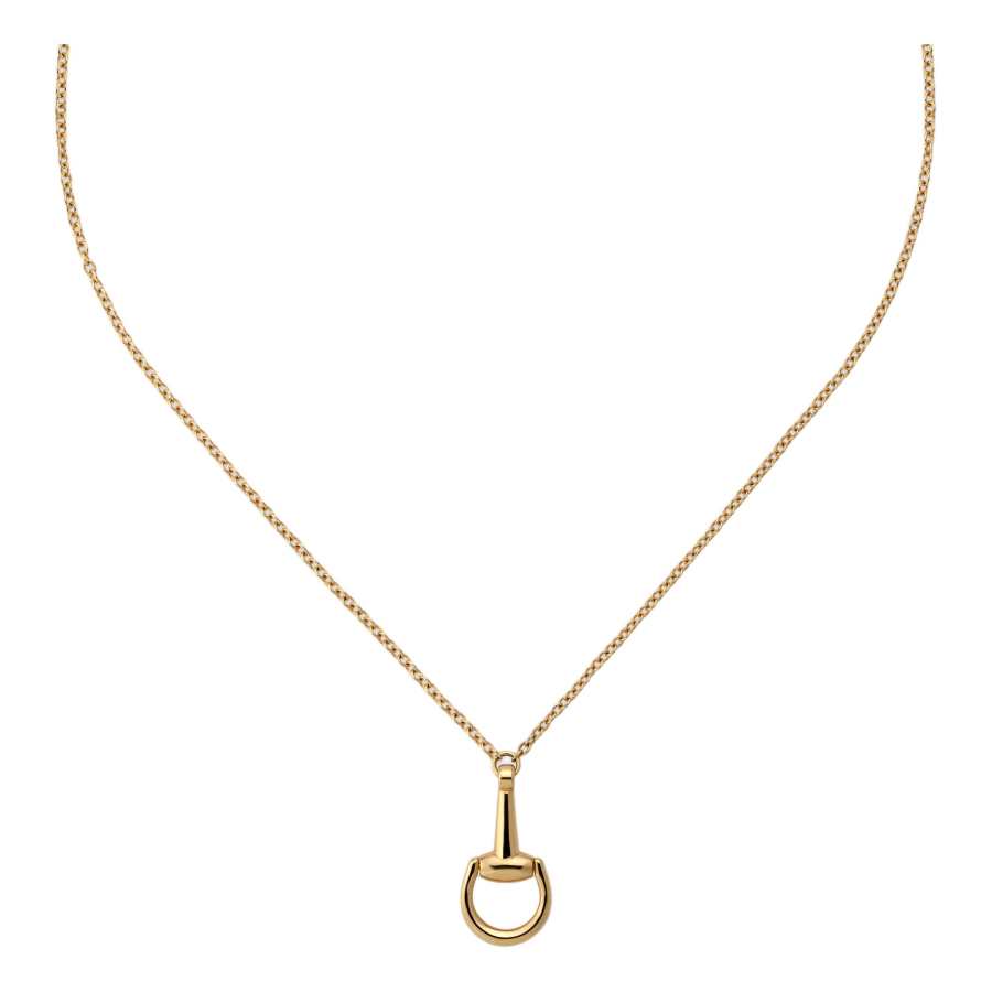 GUCCI 18K HORSEBIT CHAIN NECKLACE