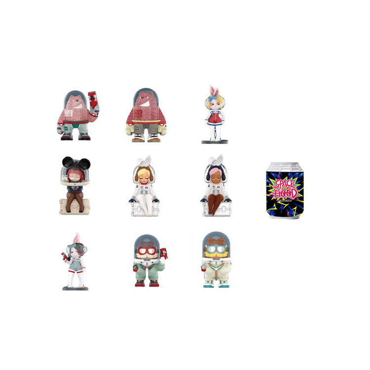 POP MART COOLABO Universe Friends Collection Mystery Boxes Single Mystery Box/Full Box 9 Pcs