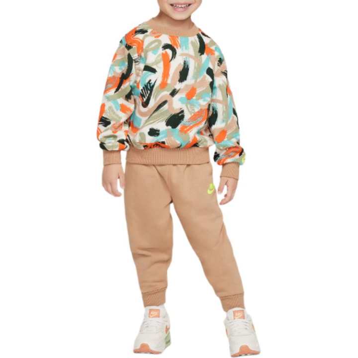 Nike Nike Sportswear Casual Sportswear Marijuana Yellow Children Aged 3 7 Years Old