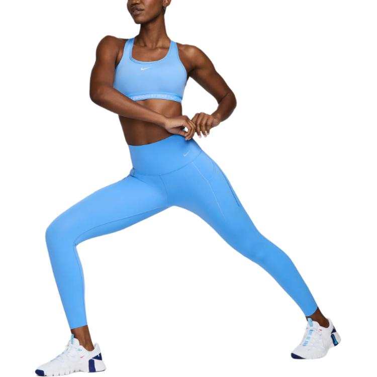 Nike Nike SwooshDri Fit Padded Sports Bra Sports Underwear Women's University Blue