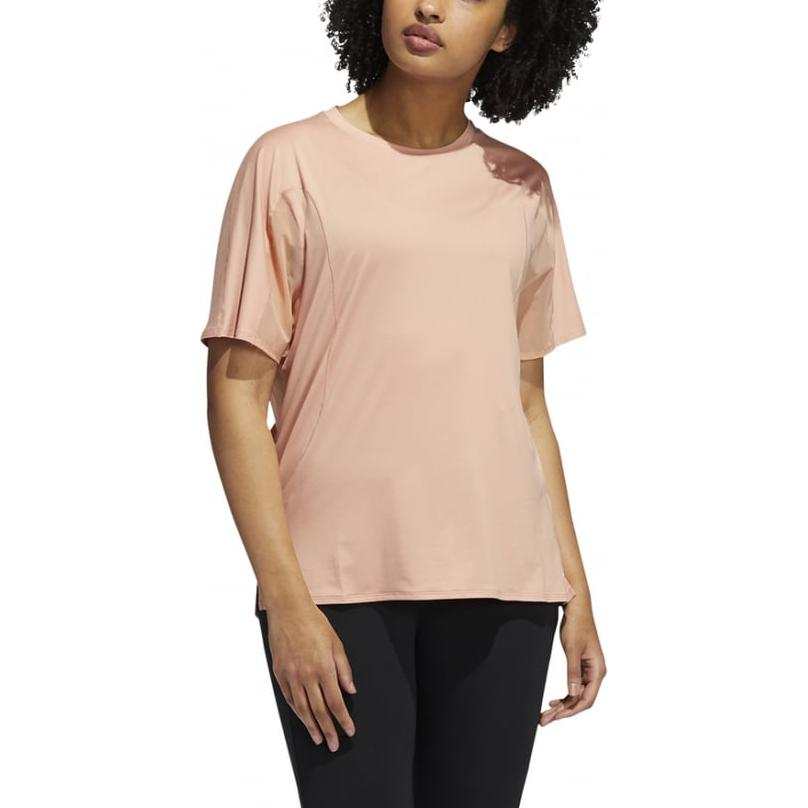 Adidas Adidas AEROREADY T Shirt Women's Pink/White