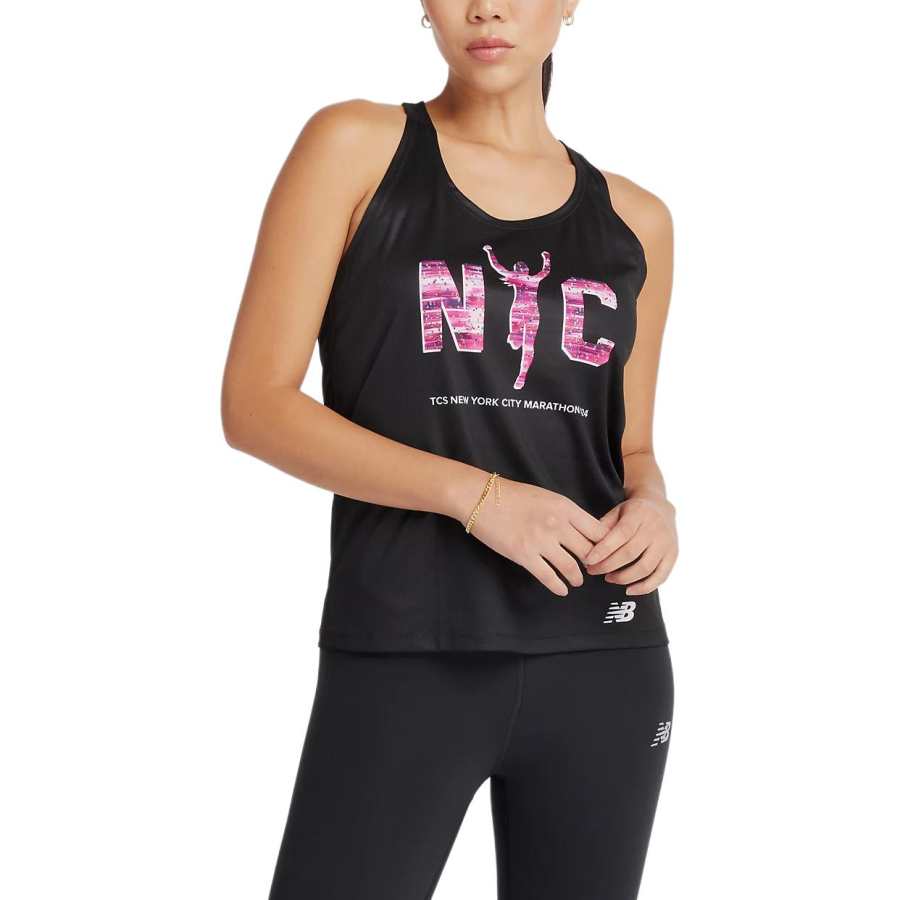 New Balance New Balance NYC MarathonTCS Tank Top Women's Black