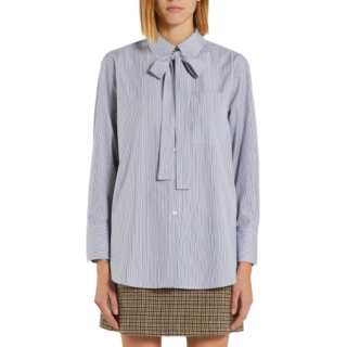 Marella Shirts Women's Blue Lapel Moderate Other