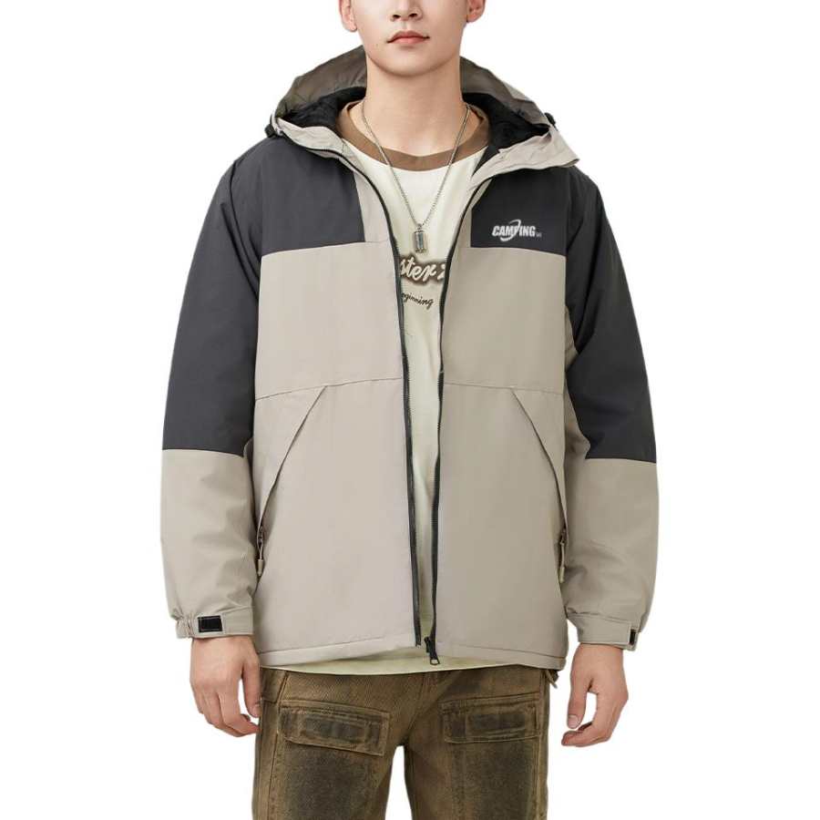 361° Outdoor Collection, Comfortable Casual Minimalist Style Hooded Fleece Lined Jackets & Coats Men's