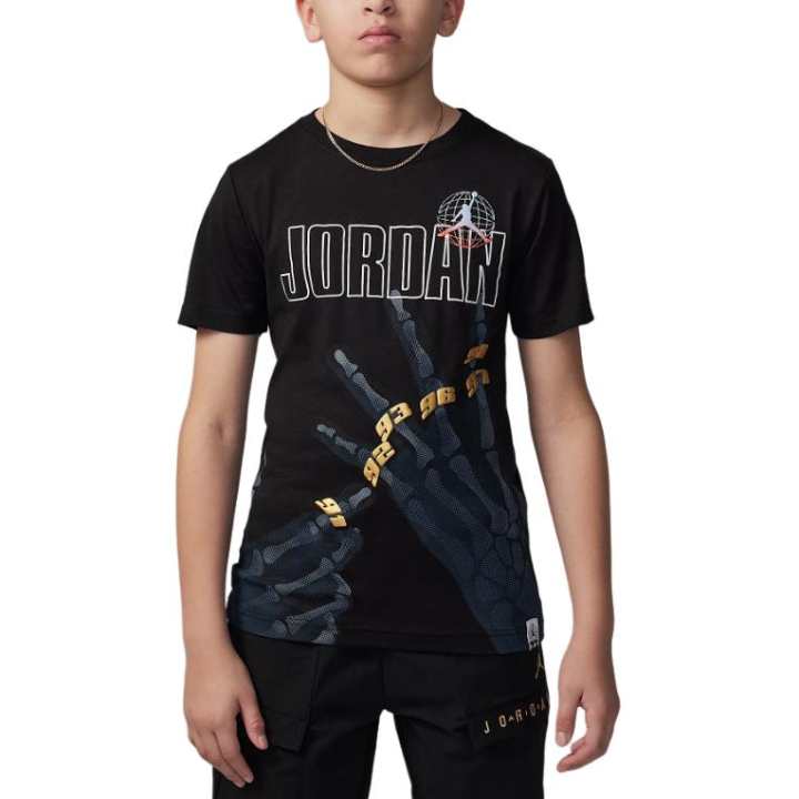 Jordan Jordan Kids T Shirts Crew Neck Moderate