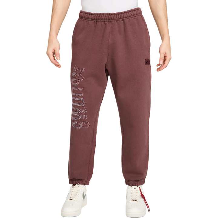 Nike Nike Casual Pants Men's Burgundy