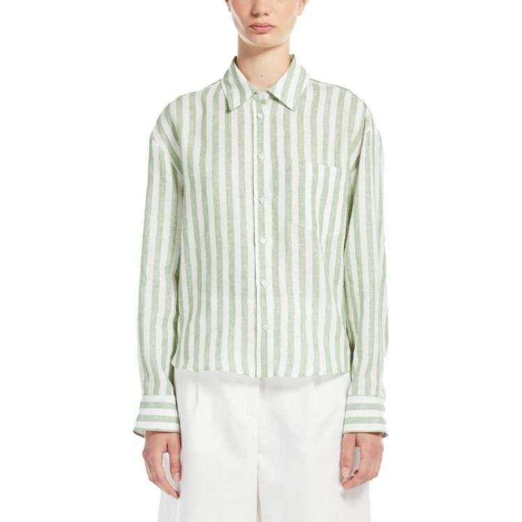 WEEKEND MaxMara Weekend Max Mara Striped Button Up Shirt