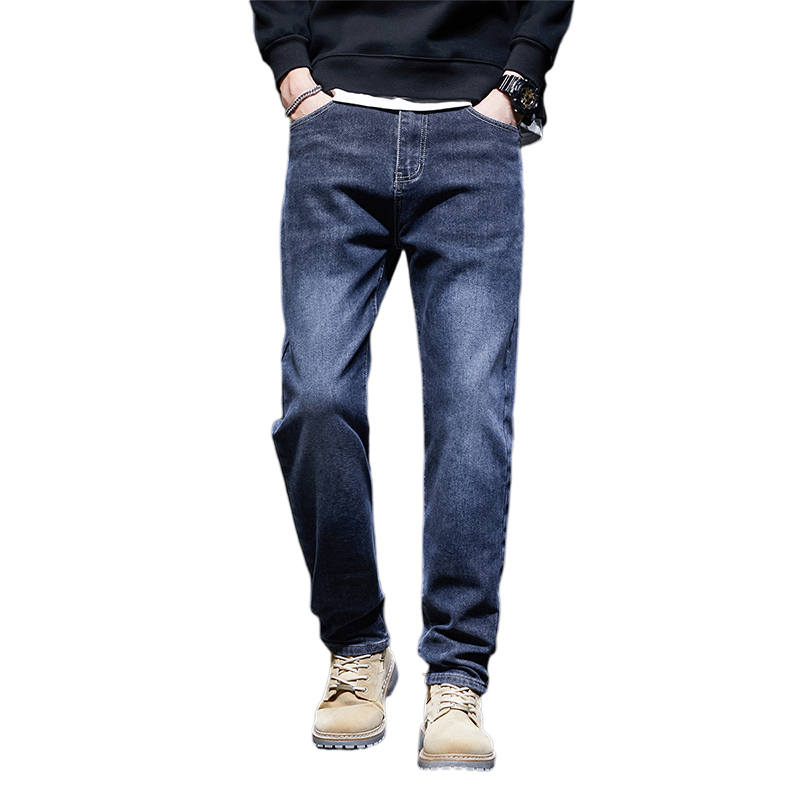 BALENO Jeans Men's Gray Moderate Straight Fit Pants