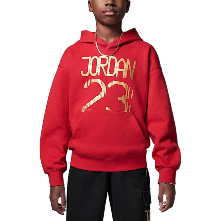 Jordan Jordan Sweatshirt New Year Transformation Collection Gym Red Teenagers
