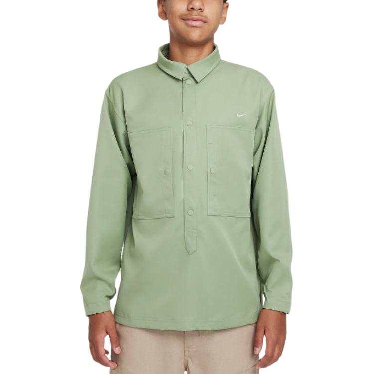 Nike Nike Shirt Sportswear Metro Oil Green Teenagers