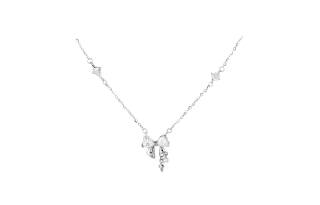 IOTS 925 Sterling Silver Alloy Necklaces Women's
