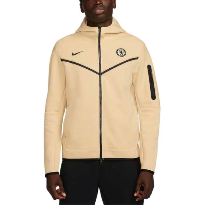 Nike Nike Chelsea FCSwoosh Jackets & Coats Men's Sesame Seeds/Black