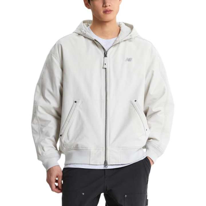 New Balance New Balance Puffer Jacket Men's Light Gray