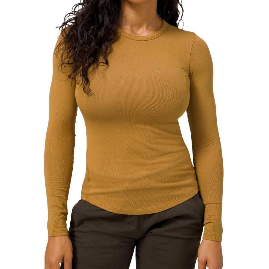 Lululemon Hold Tight T Shirt Women's Bronze Brown