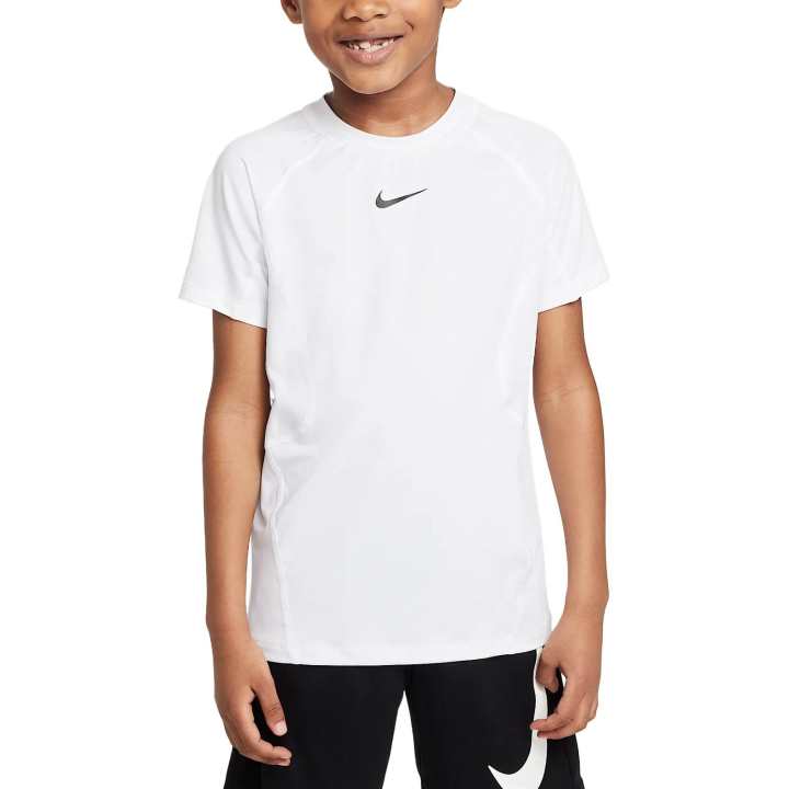 Nike Nike Dri FitPro T Shirt SS25 White Children Aged 3 7 Years Old